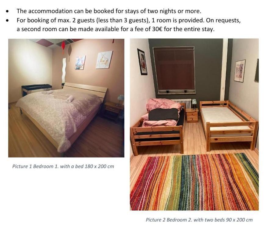 Flat For Up To 4 People In Dresden-Striesenアパートメント エクステリア 写真